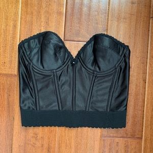 Vintage black corset 34B Flexees